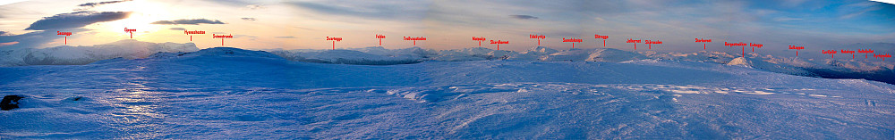 Panoramabilde fra Dunheia.