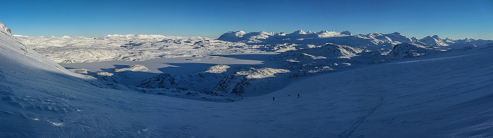 Panorama fra Fanaråkbreen.
