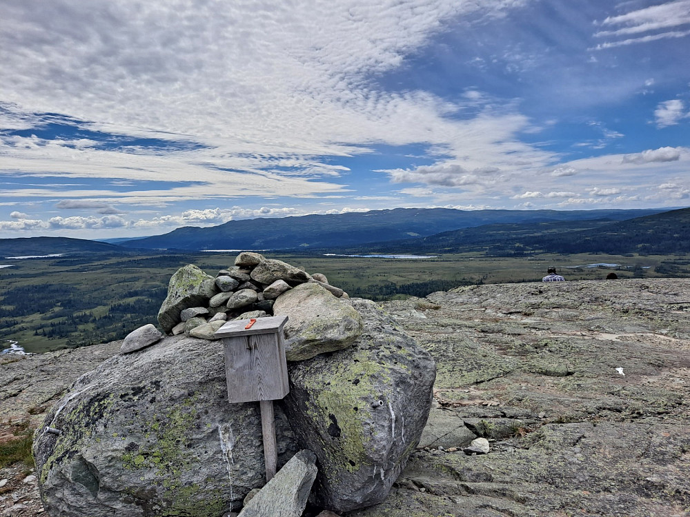 På toppen