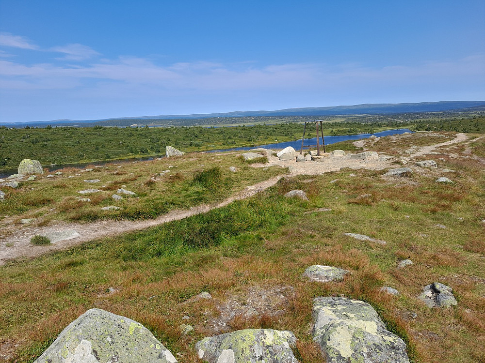 På Sjusjøfjellet øst
