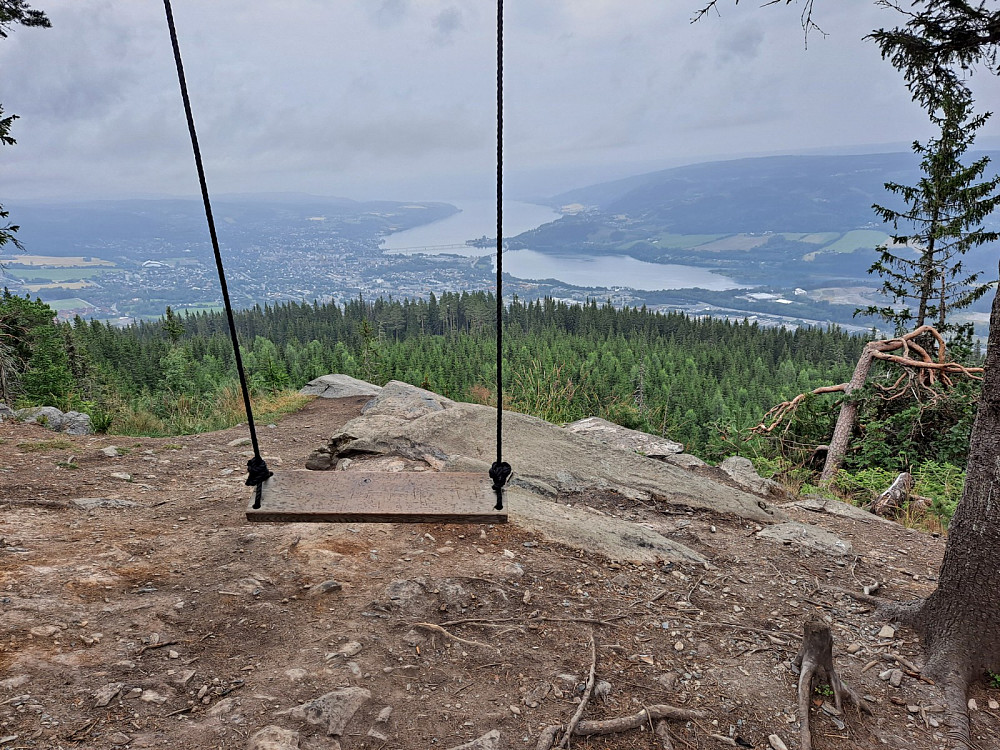 På Balbergkampen utsikt