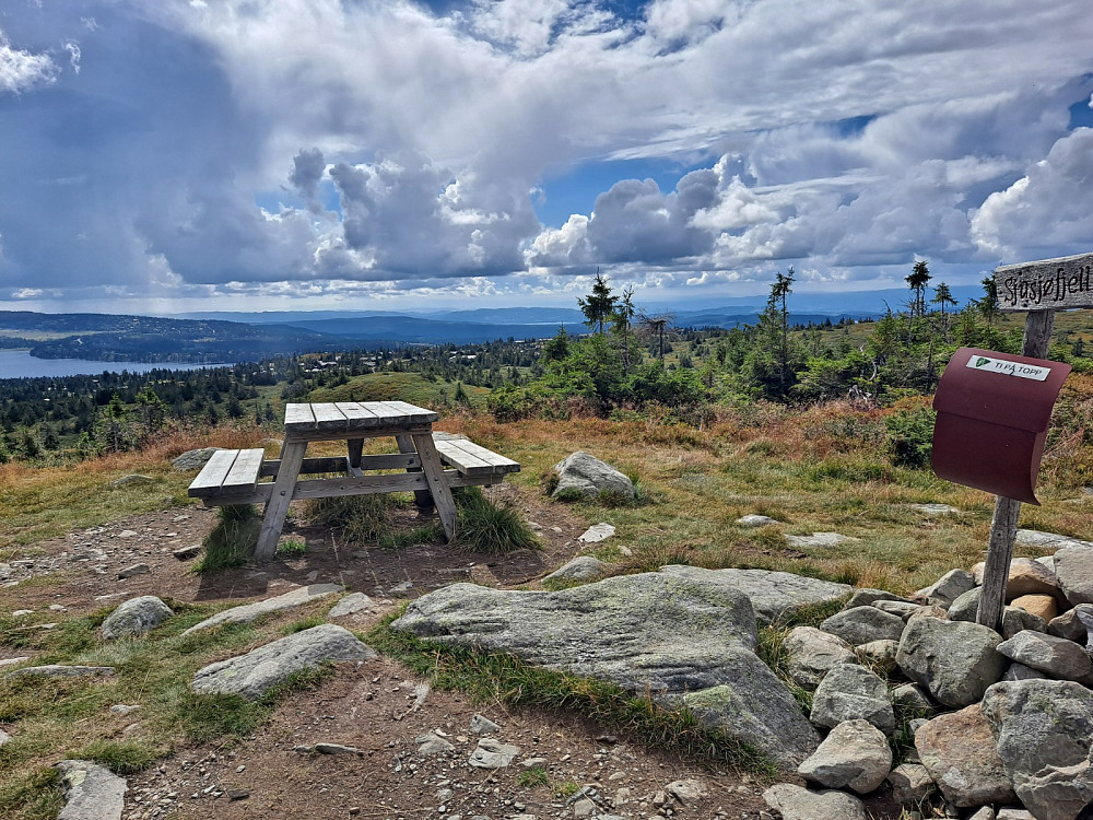På Sjusjøfjellet