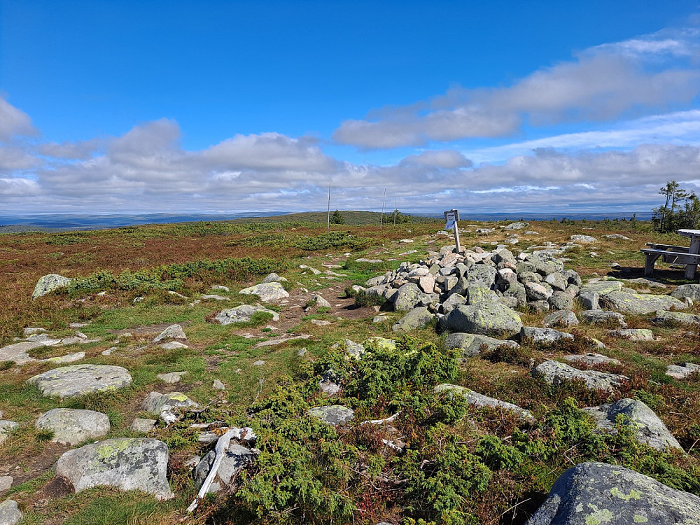 På Mostfjell, mot Snørvillen