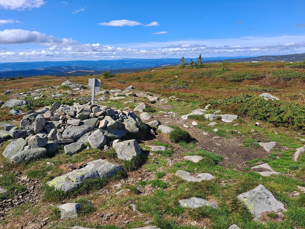 På Mostfjell, ser Synnfjell i det fjerne