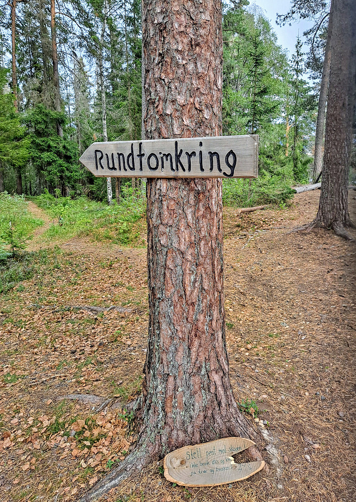 Skilt på Ramberget