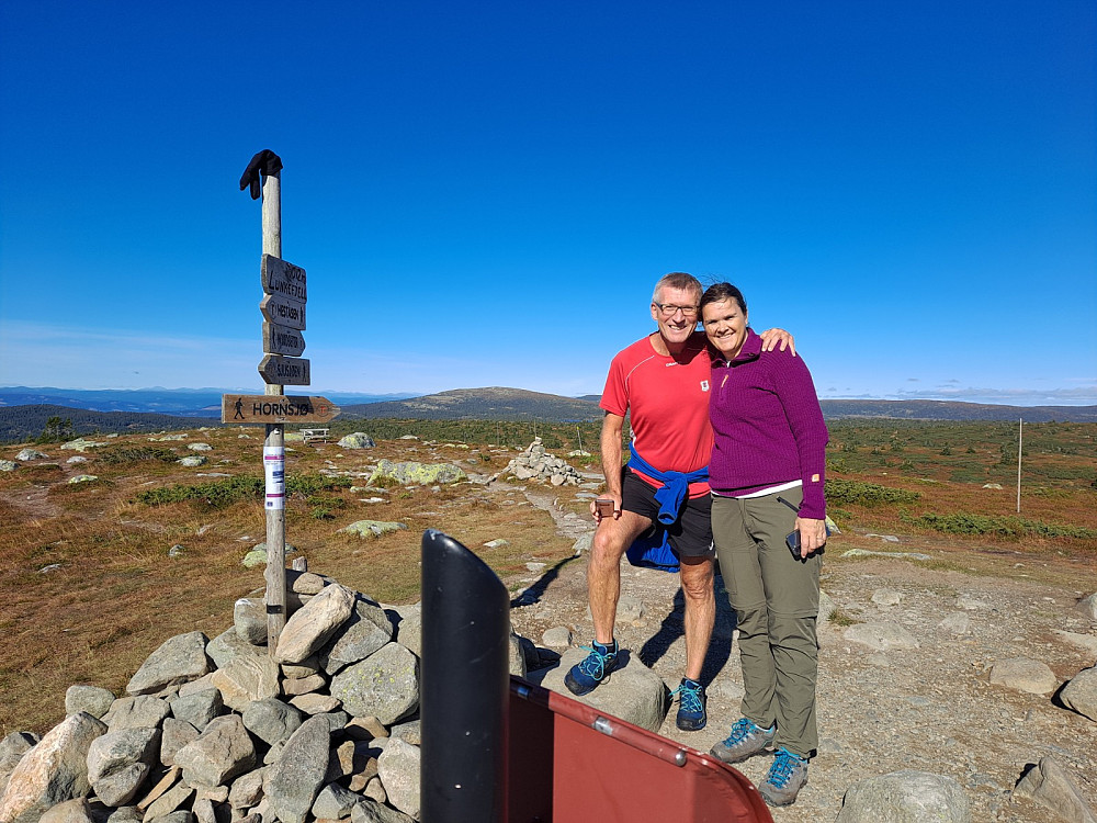 Jan og Anne Marit på Lunkefjell