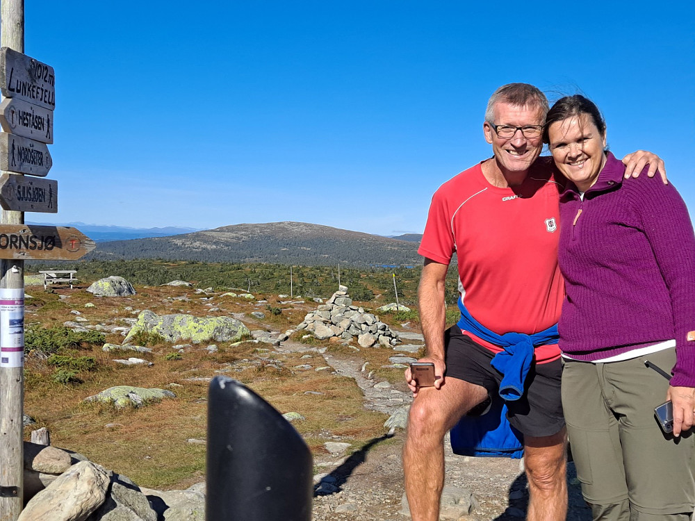 Jan og Anne Marit på Lunkefjell