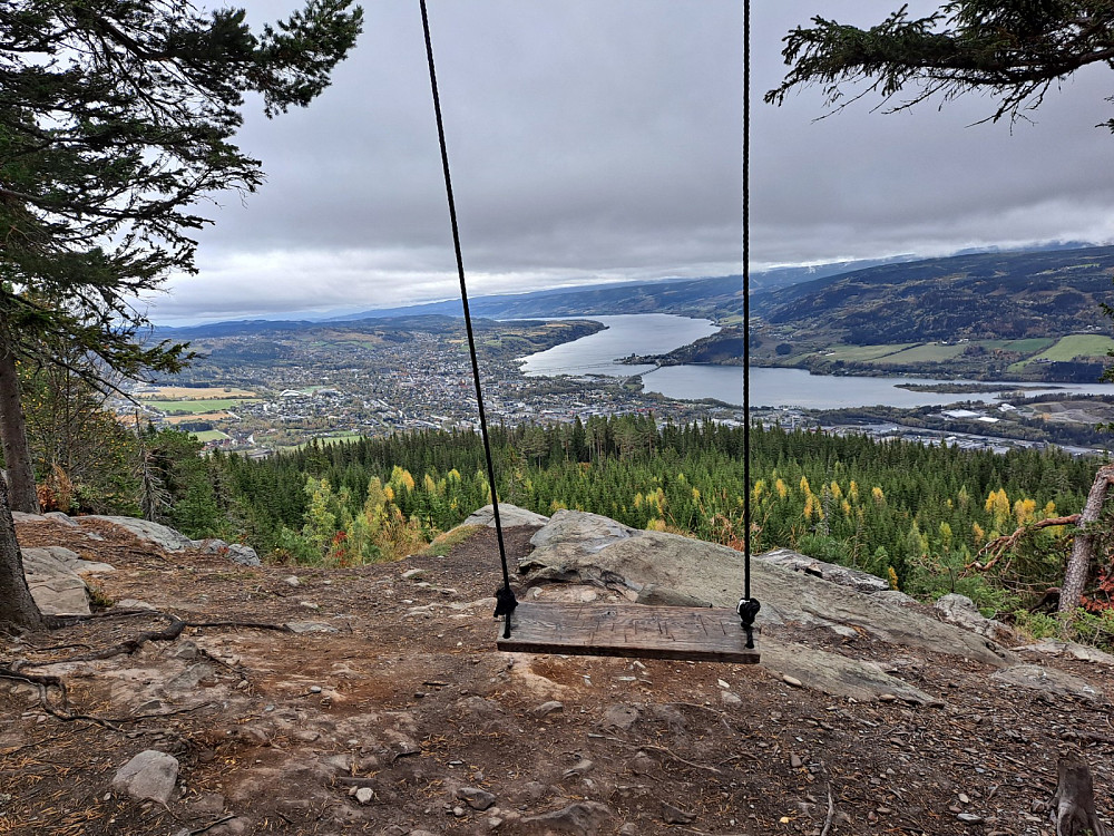 På Balbergkampen utsikt