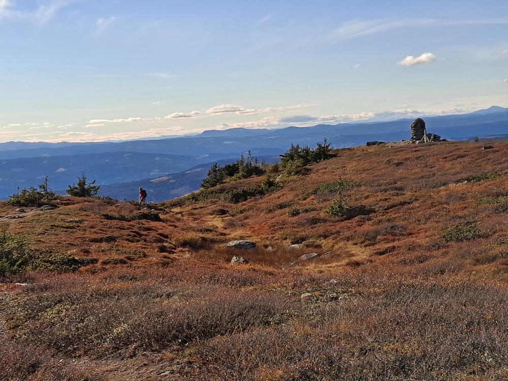 På Hafjell, mot varden og Gausdal Vestfjell