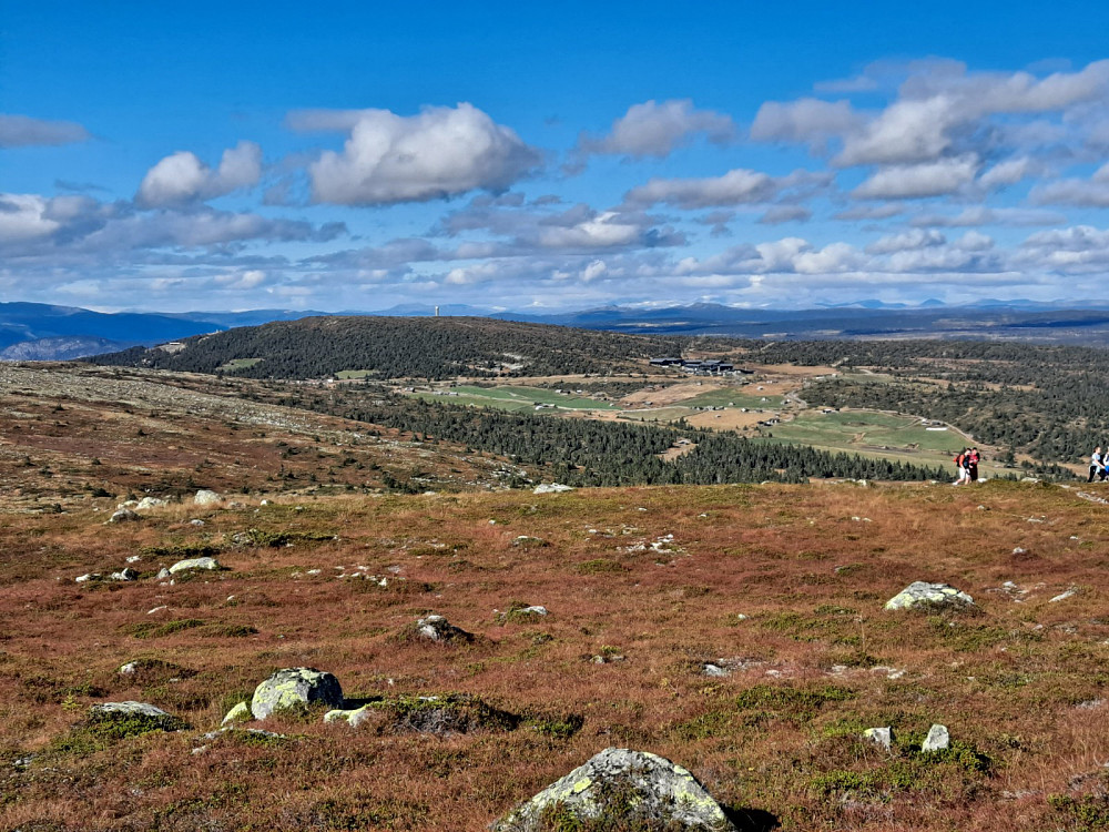 På veg ned, mot Pellestova og Hafjell