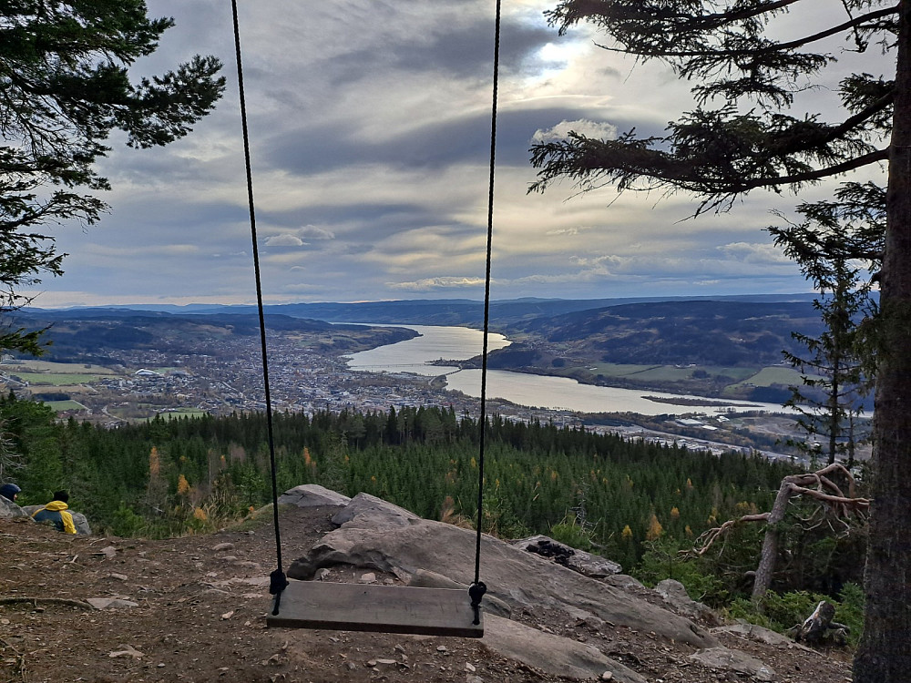 På Balbergkampen utsikt