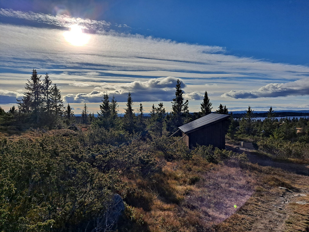 Ved gapahuken på Nevelåsen