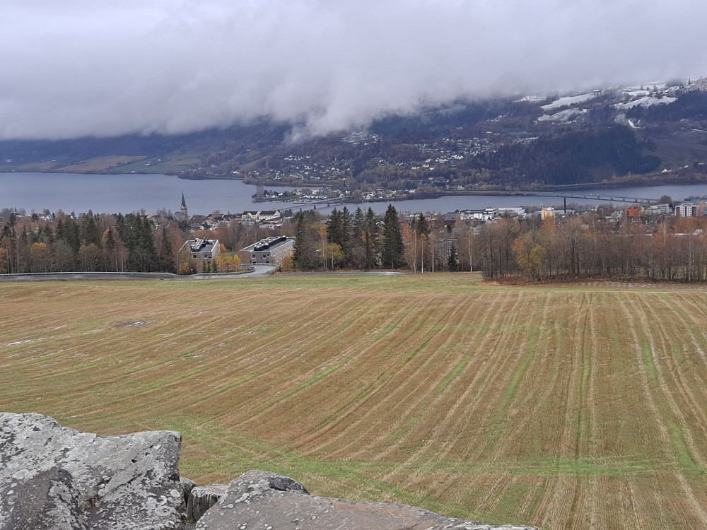 Lillehammer fra Lysgårdsbakken
