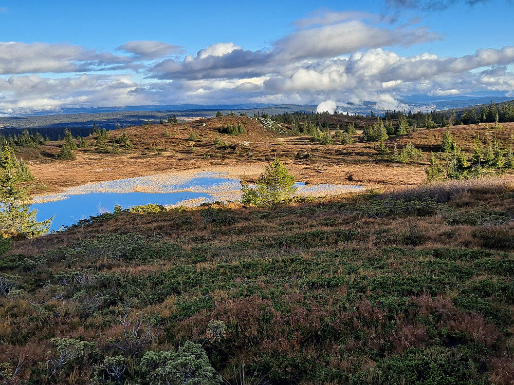 Mot Huletoppen fra Rykefjellet