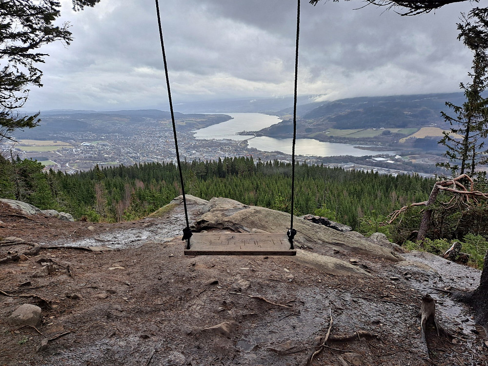 På Balbergkampen utsikt