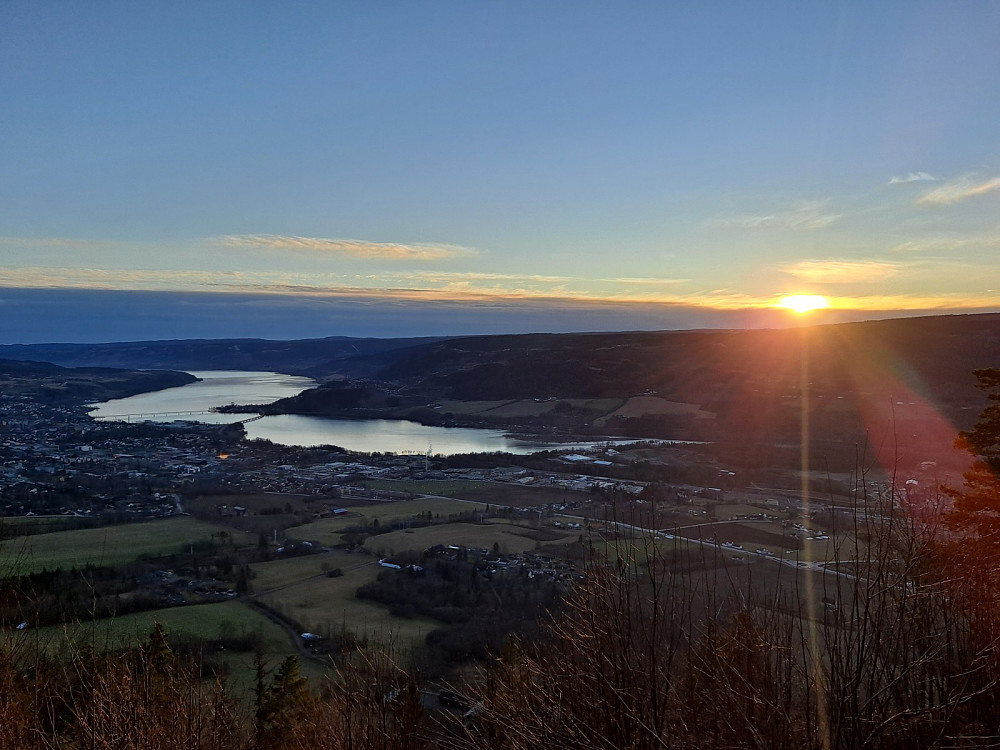 solnedgang