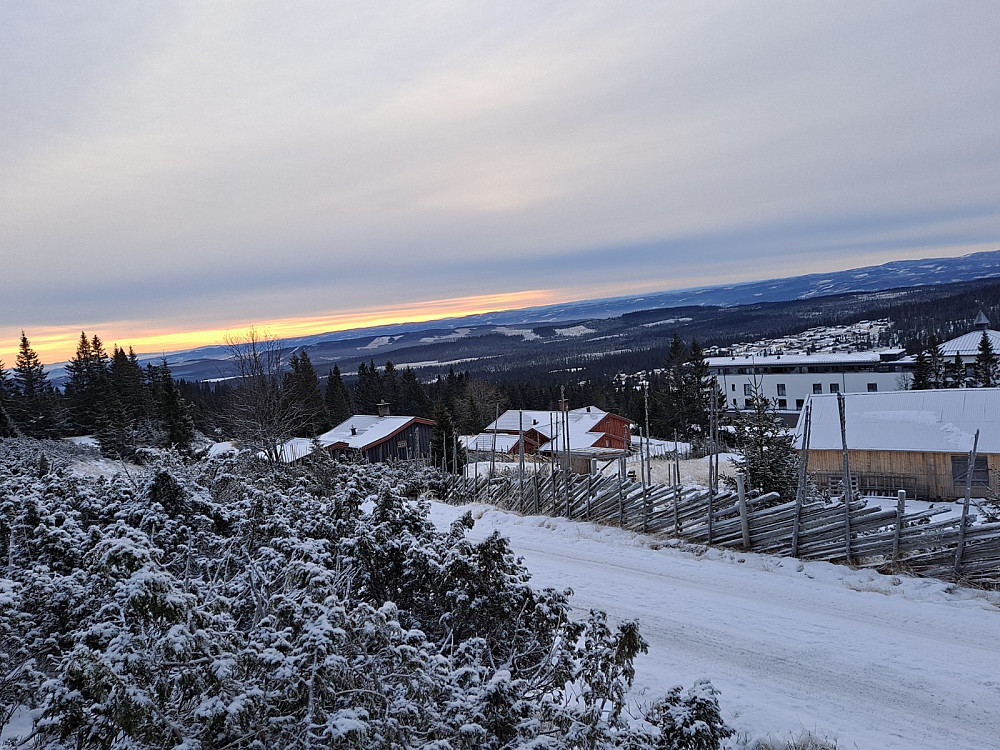 Ved Kaussetra, nede igjen på Nordseter