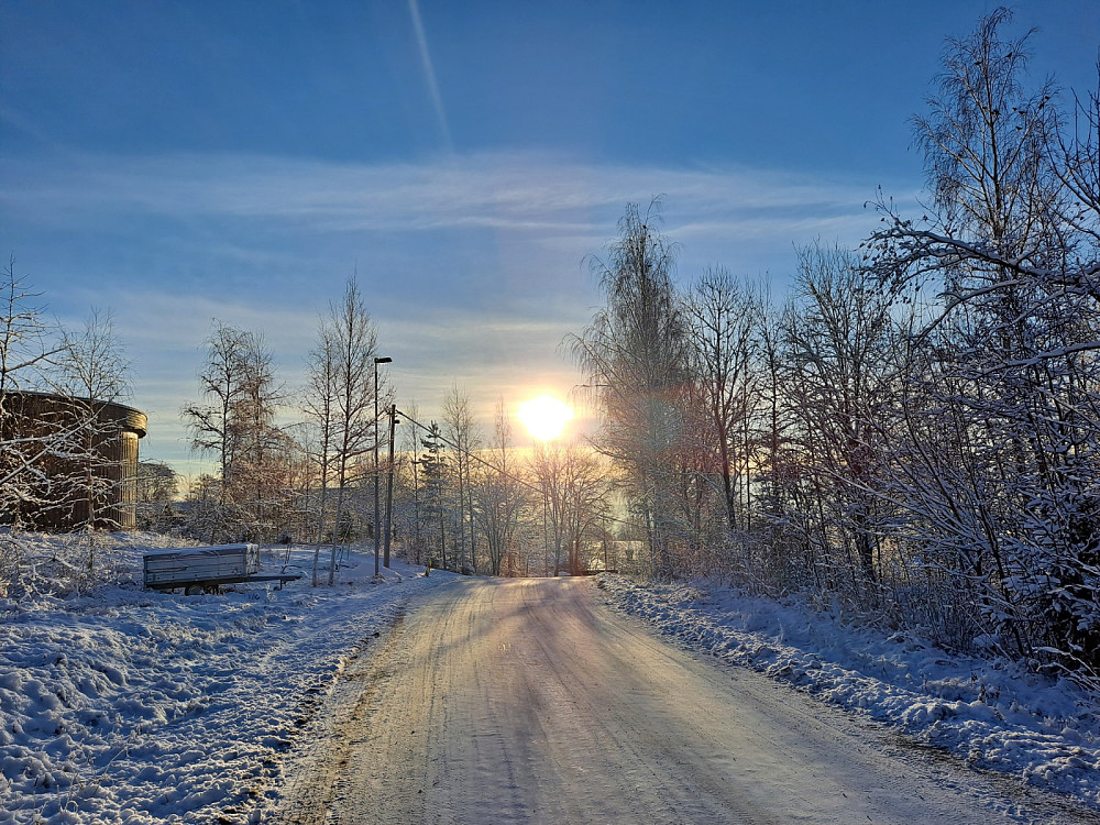 Har akkurat startet, i Kvernhusvegen