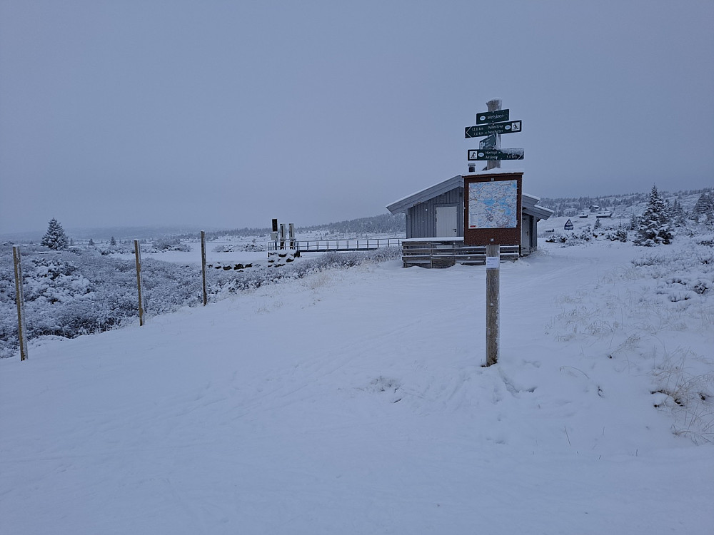 Ved utløpet av Melsjøen