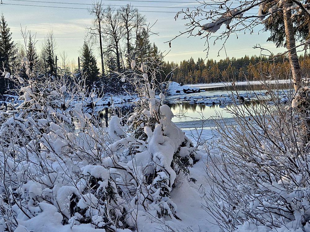 Mesnaelva ved Birkebeinerløypa