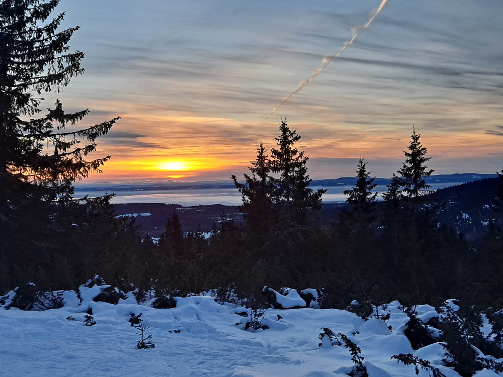 Klar for å ake ned til Nordseter