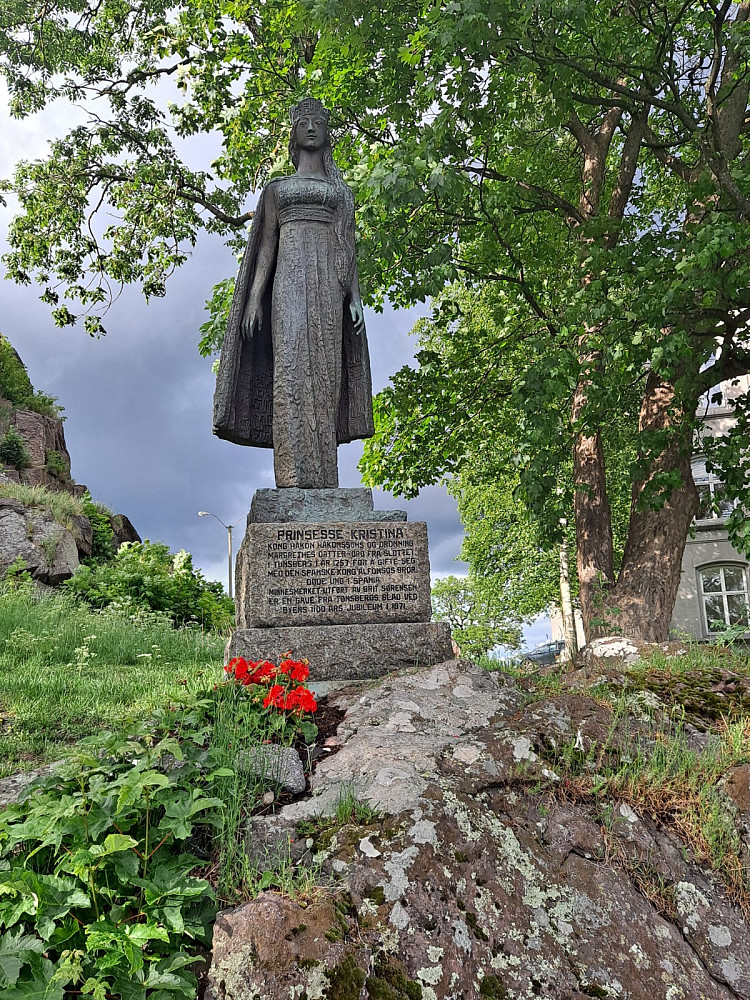 Statue av prinsesse Kristina