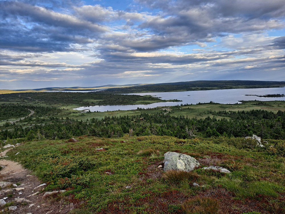 Mot Kriksvika og  Reinsvatnet