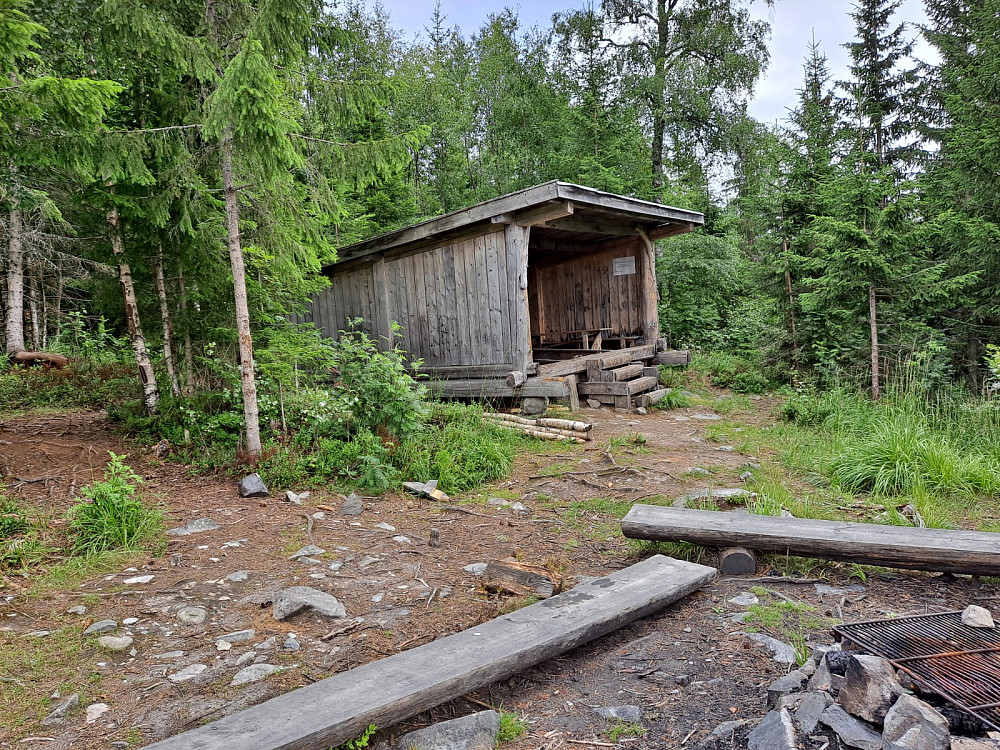 Gapahuken på Kinnhøgda