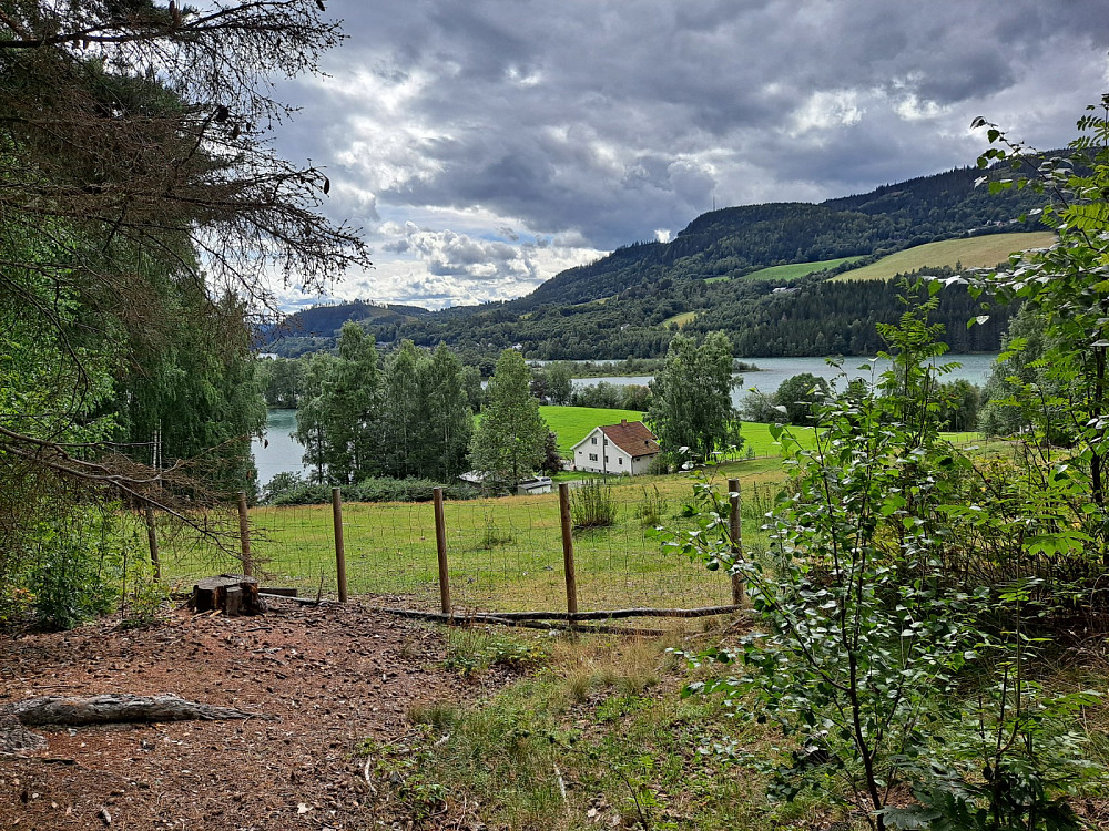 Utsikt over Lågendeltaet