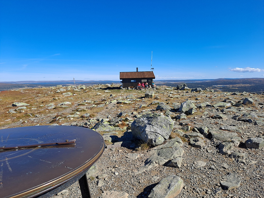 Ved sikteskiva på Nevelfjell