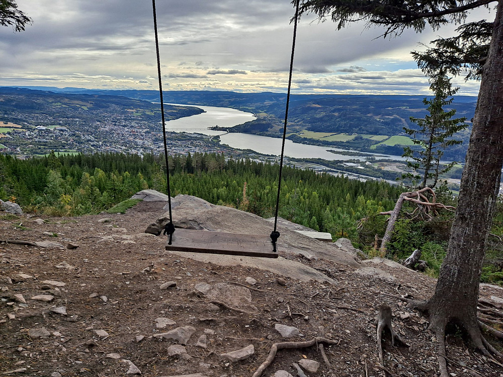 På Balbergkampen utsikt