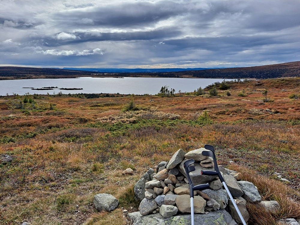 På tur ned fra Reinsfjellet