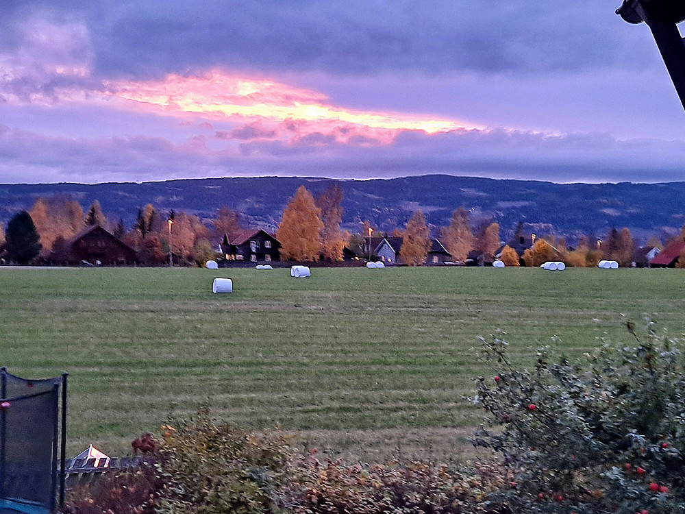 Fint kveldslys også i dag