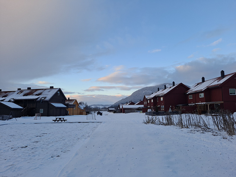 Fra Fagstadjordet mot Balbergkampen