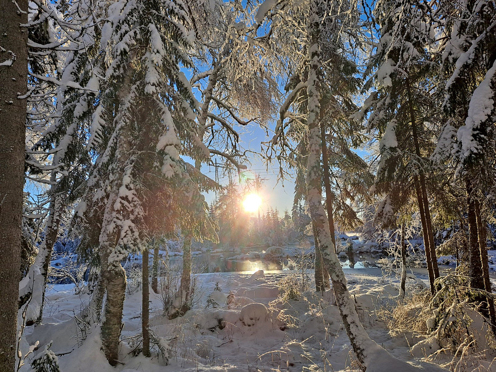 Mesnaelva ved Birkebeinerløypa