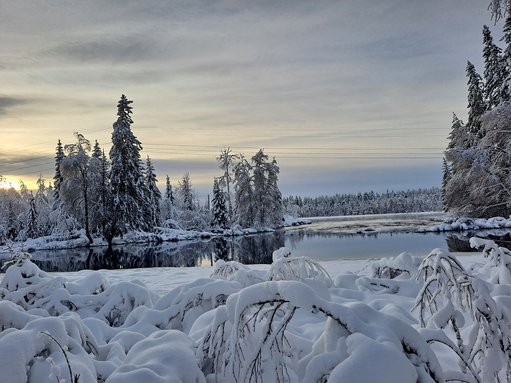 Mesnaelva ved Birkebeinerløypa