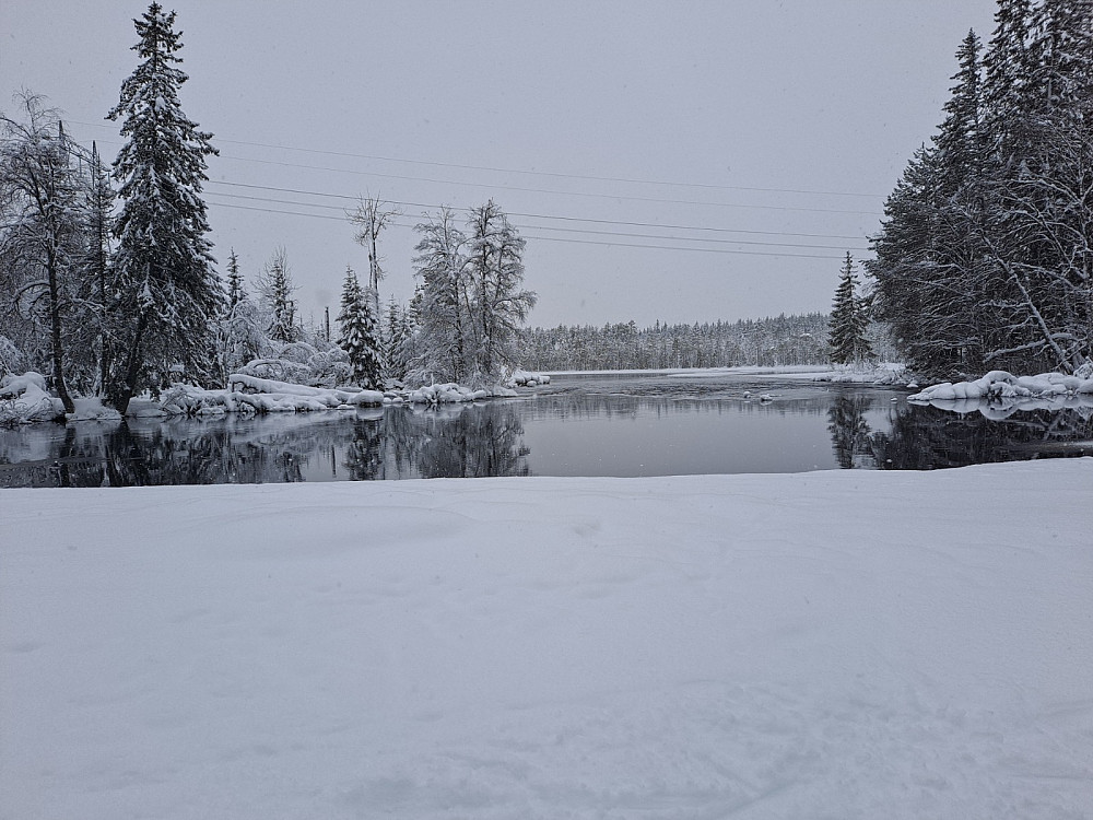 Mesnaelva ved Birkebeinerløypa