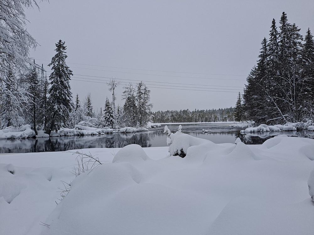 Mesnaelva ved Birkebeinerløypa