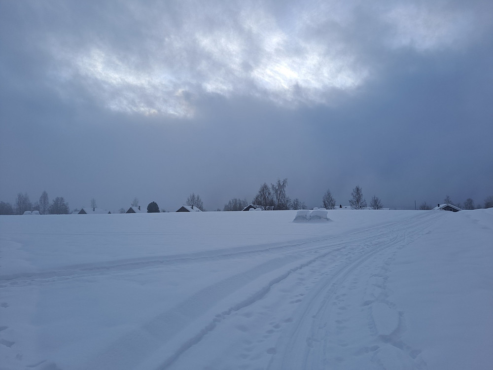 I løypa på jordet
