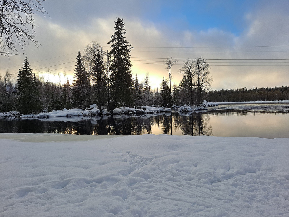 Mesnaelva ved Birkebeinerløypa