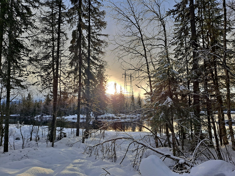 Mesnaelva ved Birkebeinerløypa