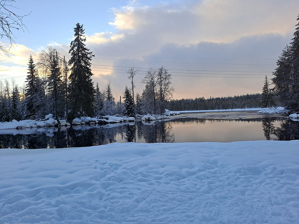Mesnaelva ved Birkebeinerløypa