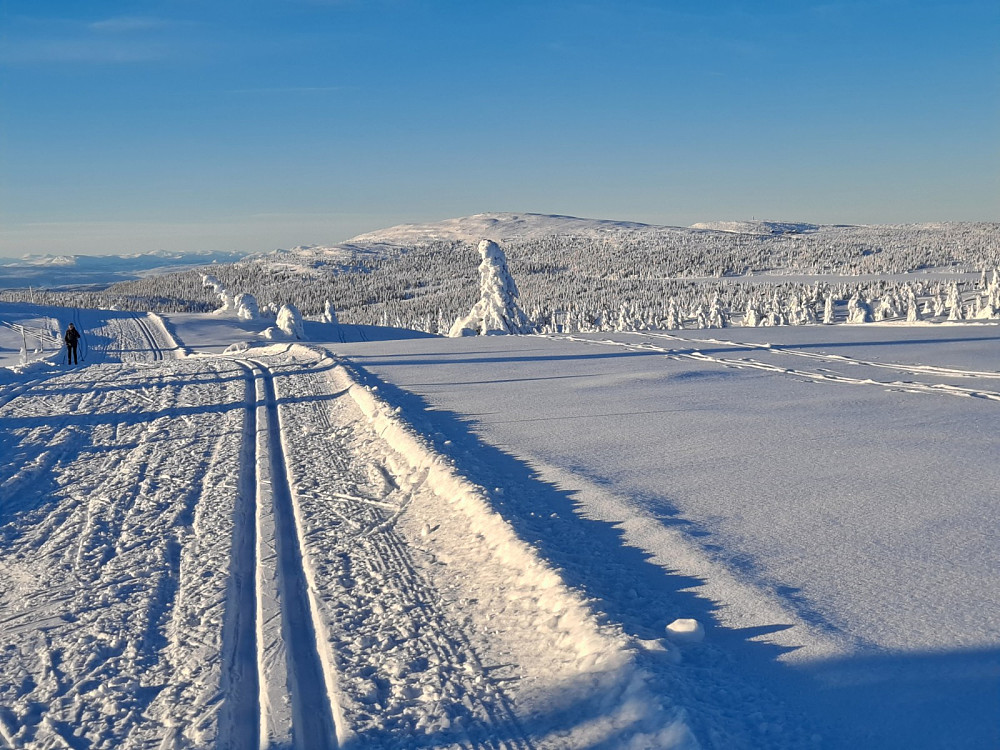 Ned fra Lunkefjell, mot Nevelfjell