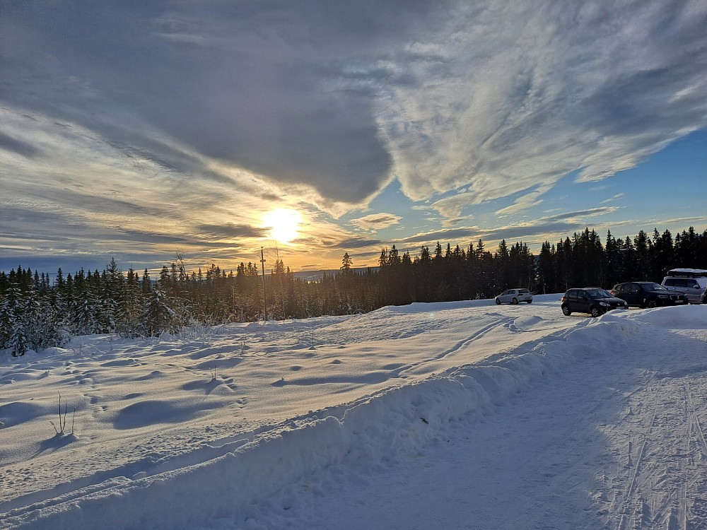 Tilbake på parkeringsplassen ved Kanalen