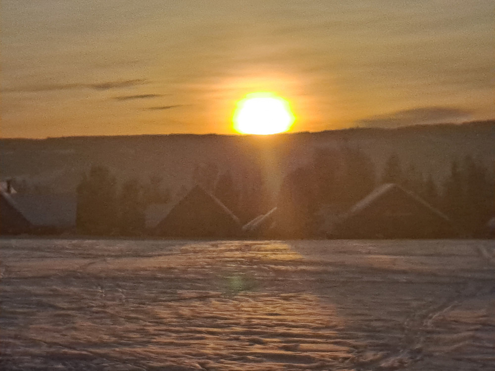 Solnedgang