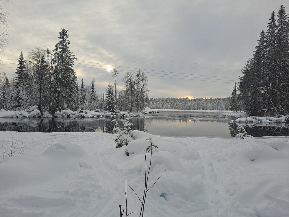 Mesnaelva ved Birkebeinerløypa