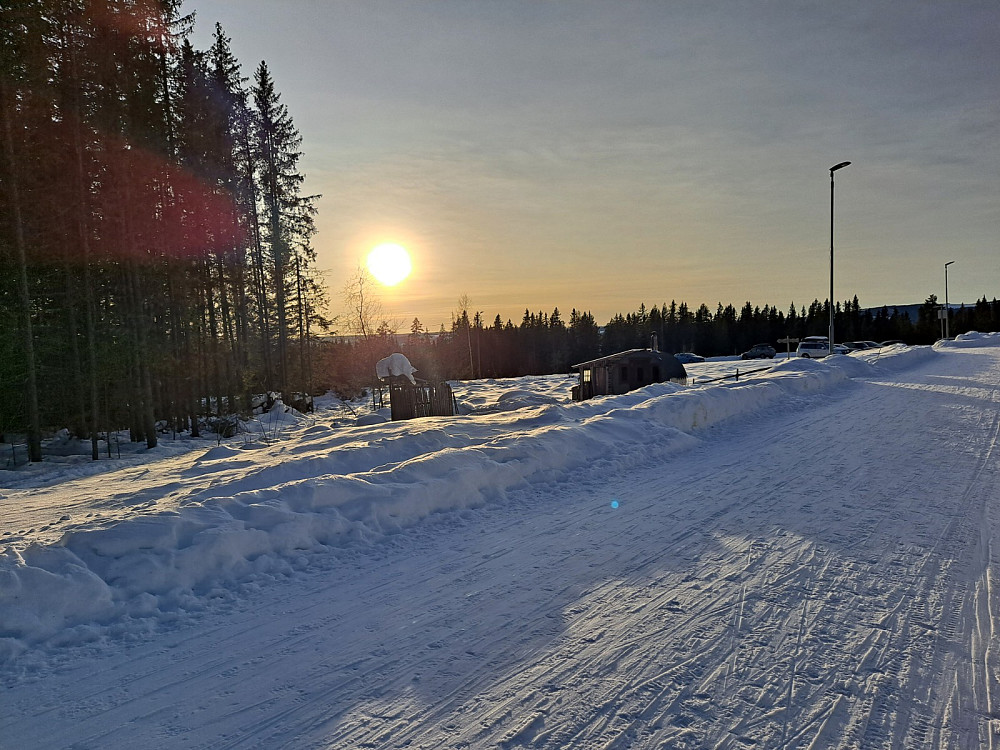 Tilbake ved Kanalen