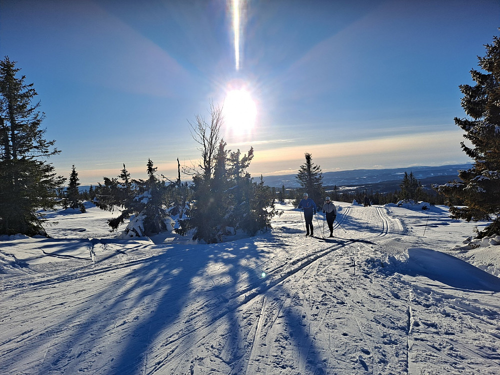 Ved løypekrysset Nordseterfjellet