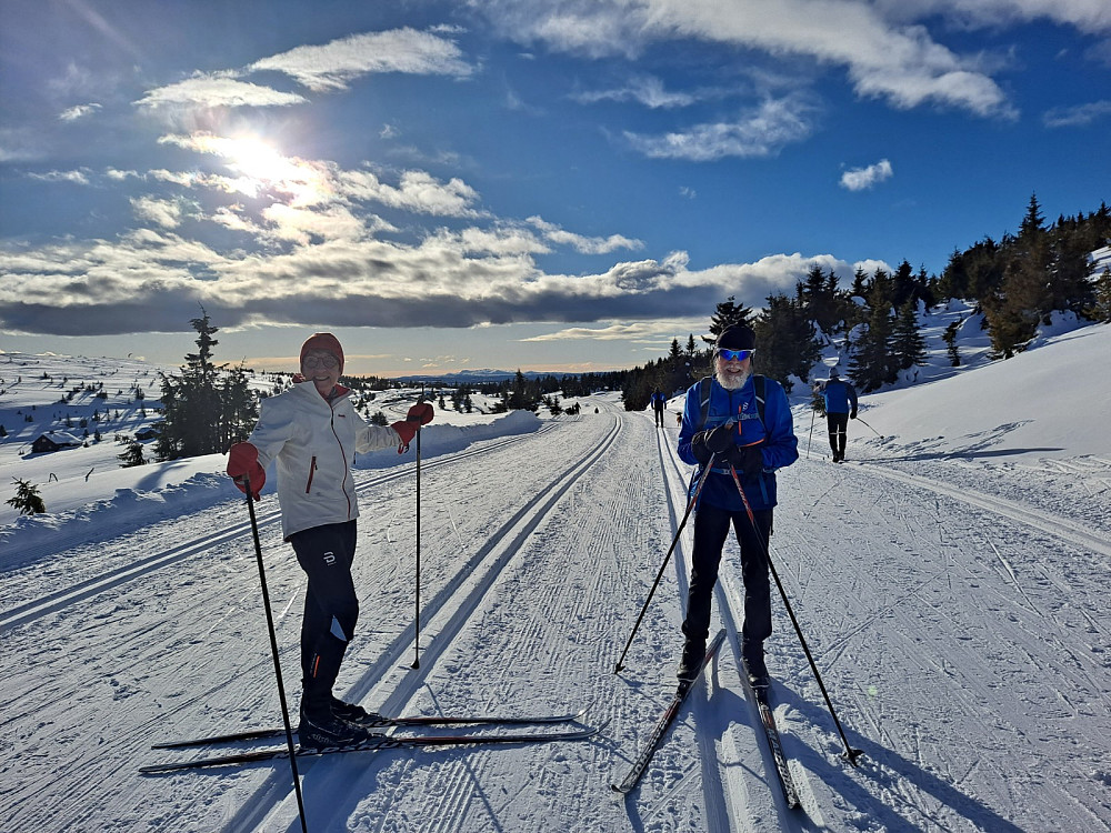 Mot parkeringsplassen, Synnfjellet i det fjerne