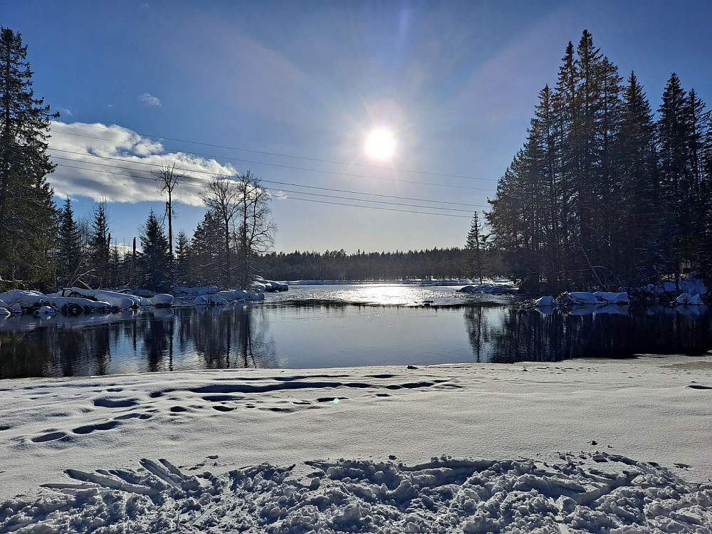 Mesnaelva ved Birkebeinerløypa